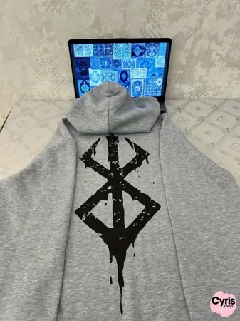 Abstract Rune Symbol Hoodie