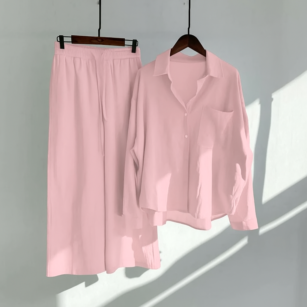 Baby Pink Co-Ord Set