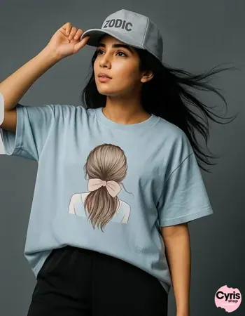 Back Bow Beauty Tee – Soft Girl Pastel Aesthetic