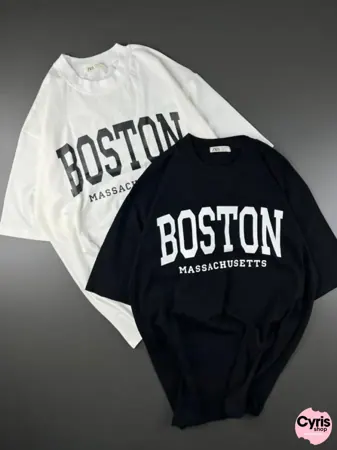 Boston combo Pastel Street Tees