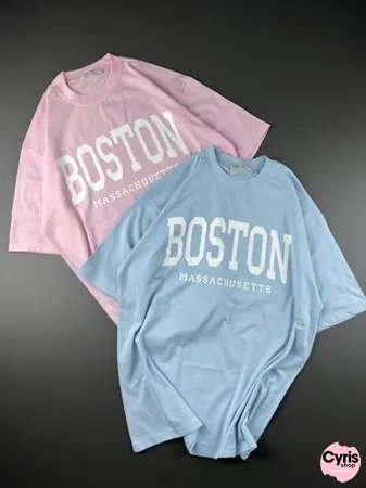 Boston combo Pastel Street Tees — view 2