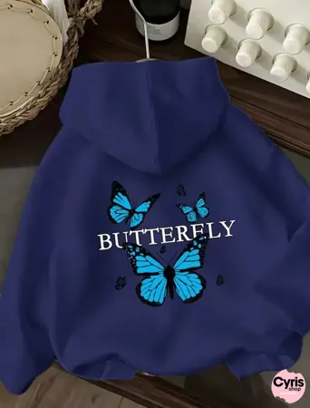 Butterfly Dream Hoodie – Royal Blue