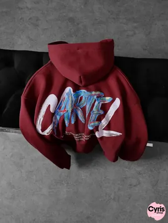 CARTEL Loyalty Statement Hoodie – Burgundy — view 4