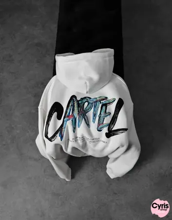 CARTEL Loyalty Statement Hoodie – White — view 1