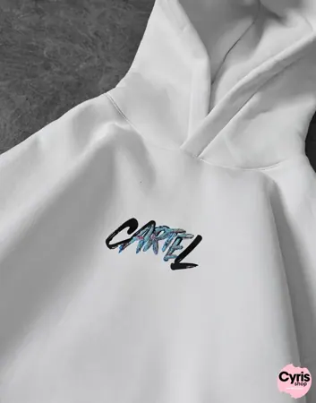 CARTEL Loyalty Statement Hoodie – White — view 2