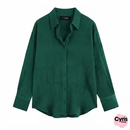 Emerald Green Button-down Shirt