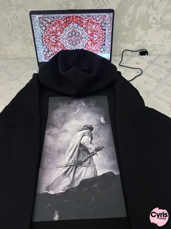 Fantasy Warrior Art Hoodie