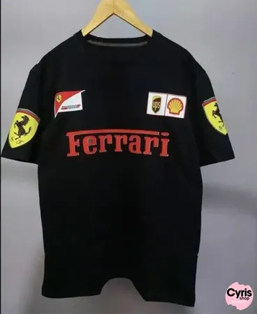 Ferrari Racing Tee -Black — view 2