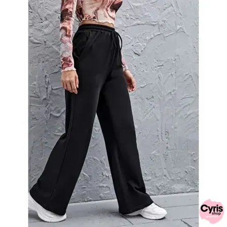 Flapper Trouser-Black — view 2