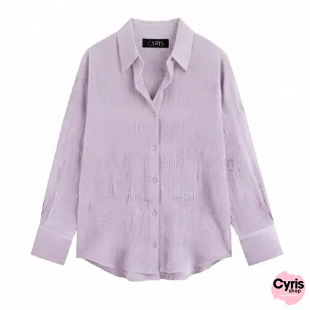 Lavender button-down Shirt