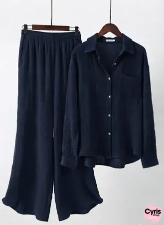 Navy Blue Co-Ord Set