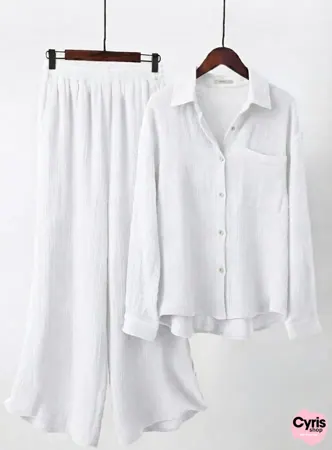Snowy White Co-Ord Set