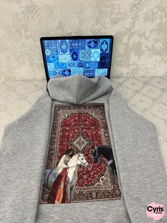 Persian Carpet Figure Hoodie
