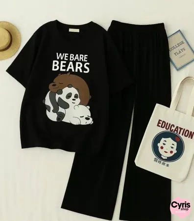 We bear bear set- Black