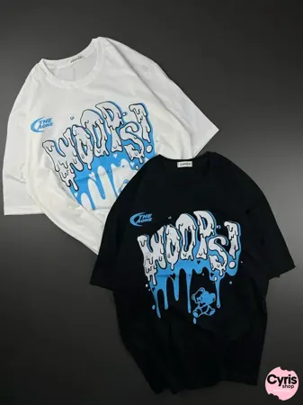 Woops combo Splash Drip Tees
