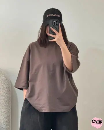 Plain Oversized Vibrant T-Shirts